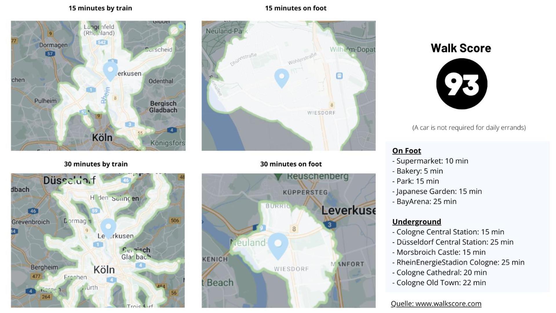 Olive Apartments - 2X Kingsize Betten - Sehr Zentral Leverkusen Exteriör bild