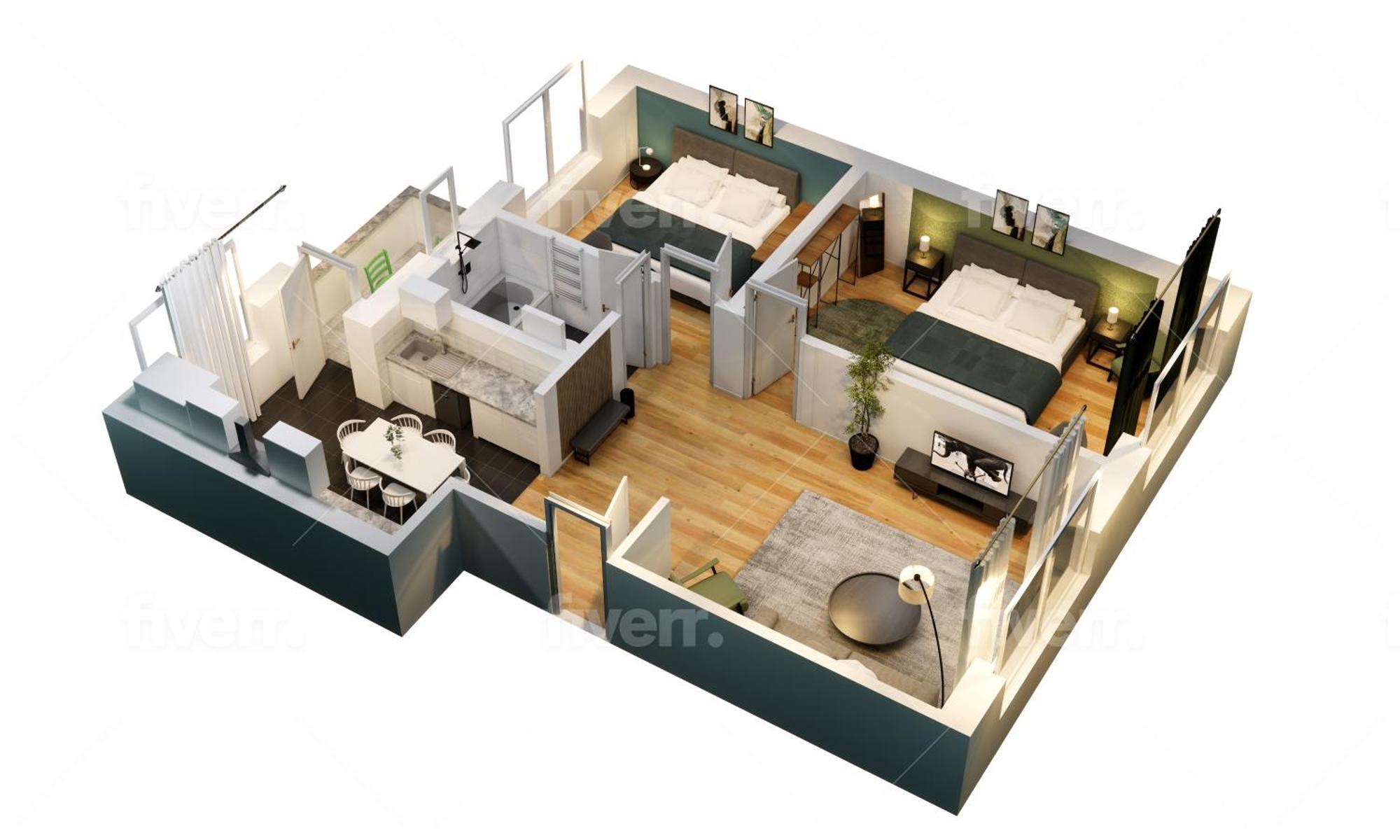 Olive Apartments - 2X Kingsize Betten - Sehr Zentral Leverkusen Exteriör bild