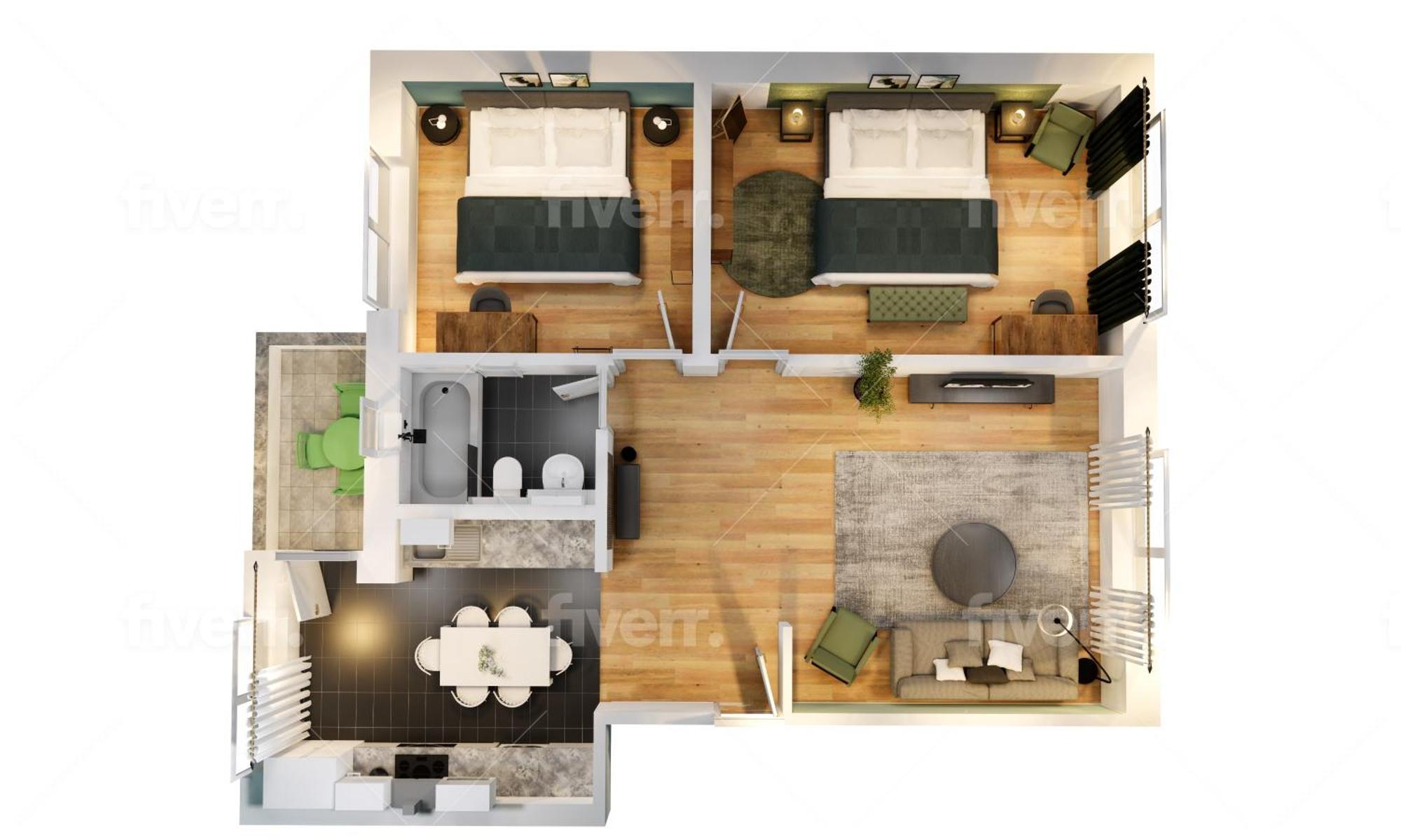 Olive Apartments - 2X Kingsize Betten - Sehr Zentral Leverkusen Exteriör bild