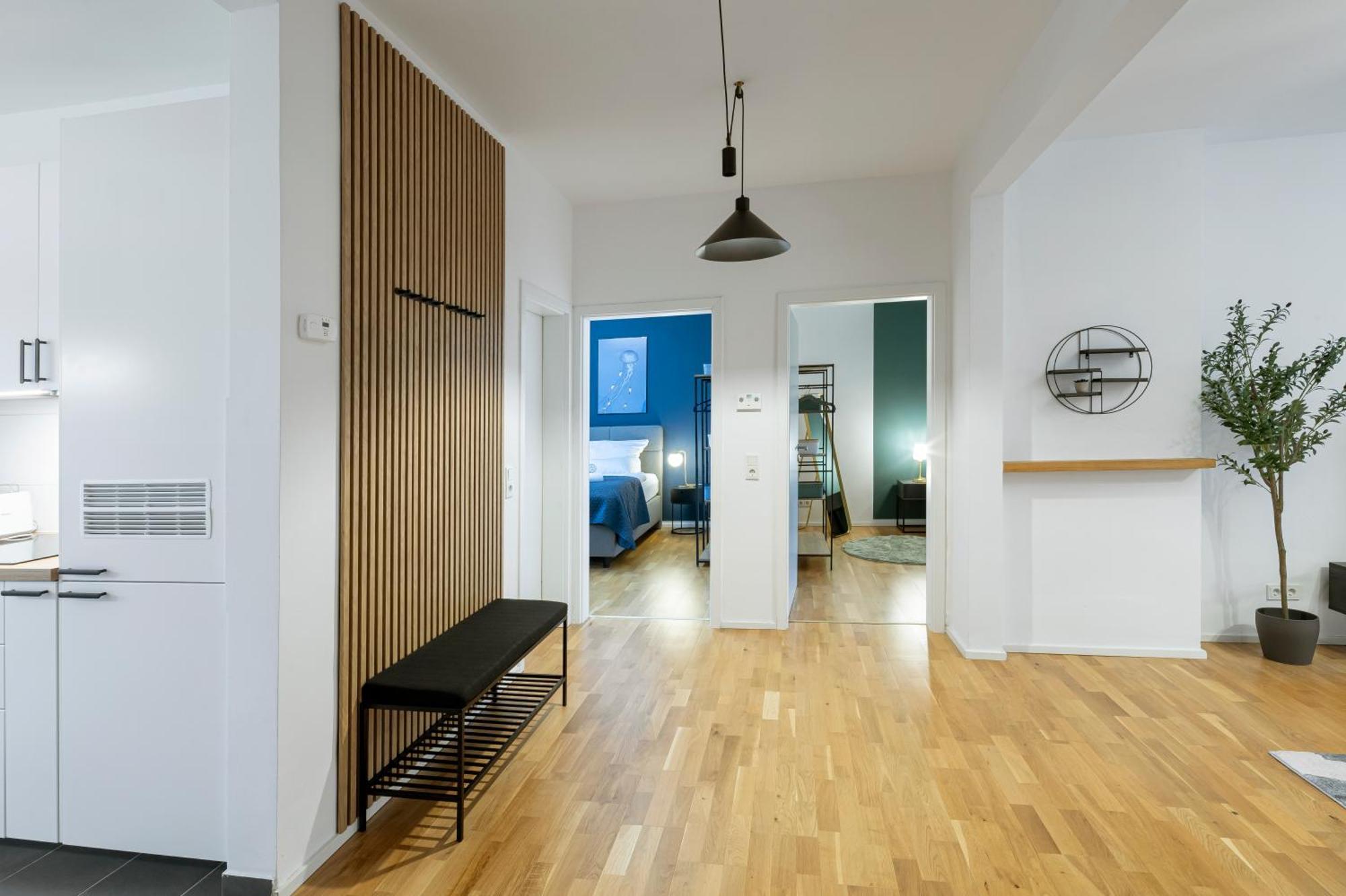 Olive Apartments - 2X Kingsize Betten - Sehr Zentral Leverkusen Exteriör bild